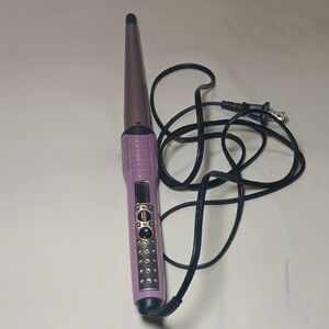 Purple Hair Curling Wand